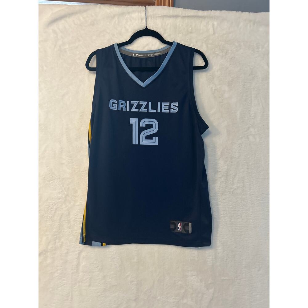 Ja Morant #12 Memphis Grizzlies Fanatics NBA Blue‎ Men's L